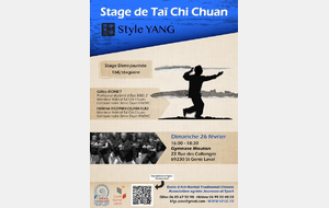 Stage Taï Chi