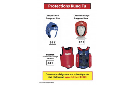 Dernière commande de matériel de la saison